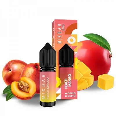 Рідина Mix Bar SLT Peach Mango 15 мл 39918 фото