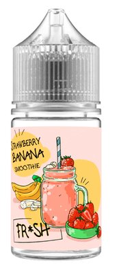 Рідина Uva Fresh Salt Strawberry Banana Smoothie 30 мл (Полунично-банановий смузі) 39969 фото