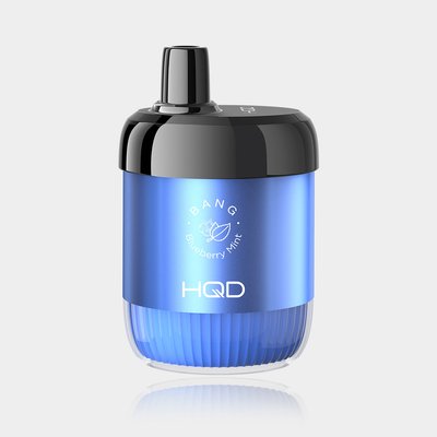 Одноразовый Pod HQD Bang 3600 Blueberry Mint 5% (Черника с мятой) 39565 фото