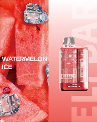Одноразовый Pod Elf Bar TE 5000 13.5 мл 5% Watermelon Ice (Арбуз со льдом) 39139 фото