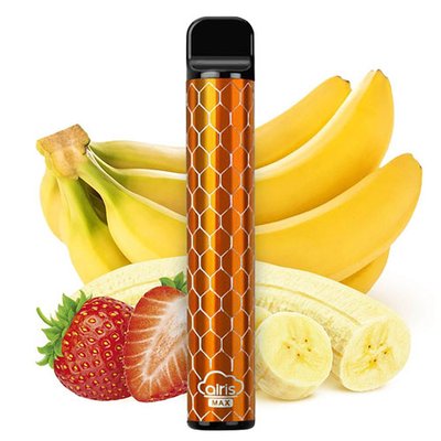 Одноразовий Pod Airis Max 1800 Strawberry Banana 5% (Полуниця з бананом) 38103 фото
