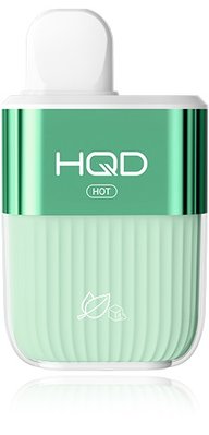 Одноразовый Pod HQD Hot 5000 Ice Mint 5% (Морозная мята) 39361 фото