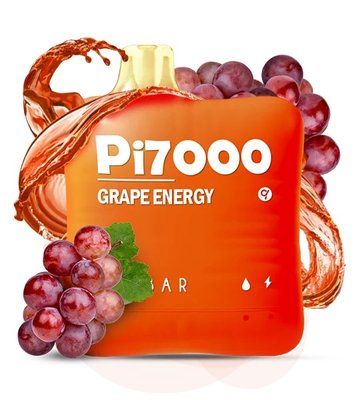 Одноразовий Pod Elf Bar PI7000 17 мл 5% Grape Energy (Виноград) 39843 фото