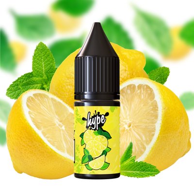 Рідина Hype Salt Lemon Mint 10 мл (Лимон з м'ятою) 39629 фото