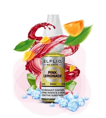 Рідина ELFLIQ Pink Lemonade 30 мл (Лимонад із малиною) 39752 фото