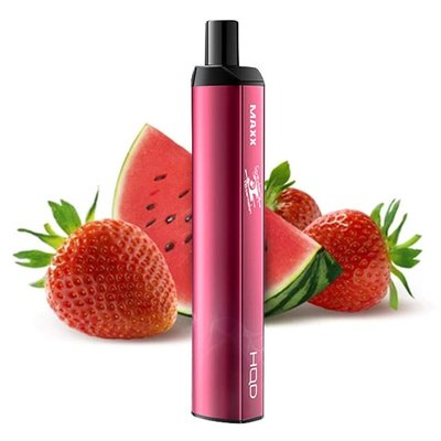 Одноразовый Pod HQD MAXX 2500 Strawberry Watermelon 6% (Клубника с арбузом) 38077 фото